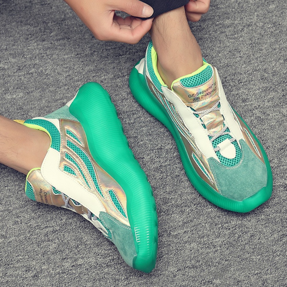 New Hit Color Men's Trendy Summer Breathable Sports Leisure Shoes